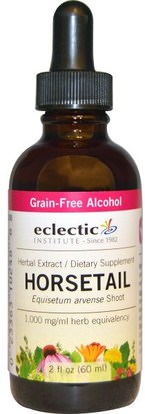 Eclectic Institute, Horsetail, 2 fl oz (60 ml) ,الأعشاب، ذيل الحصان