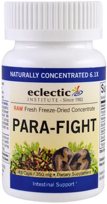 Eclectic Institute, Para-Fight, Intestinal Support, 350 mg, 45 Caps ,الصحة، الأعشاب