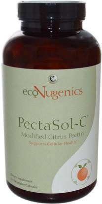 Econugenics, PectaSol-C, Modified Citrus Pectin, 270 Vegetable Capsules ,إكونوجينيكش الصحة المناعية، إكونوجينيكش السموم