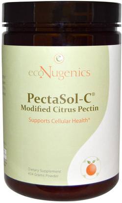 Econugenics, PectaSol-C, Modified Citrus Pectin, Powder, 454 g ,إكونوجينيكش الصحة المناعية، إكونوجينيكش السموم