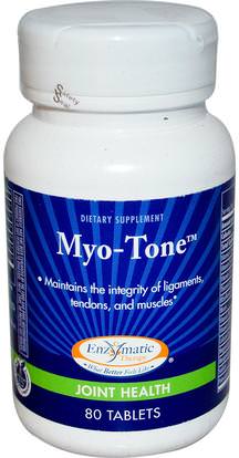 Enzymatic Therapy, Myo-Tone, Joint Health, 80 Tablets ,والمكملات الغذائية، والصحة، والصحة المشتركة