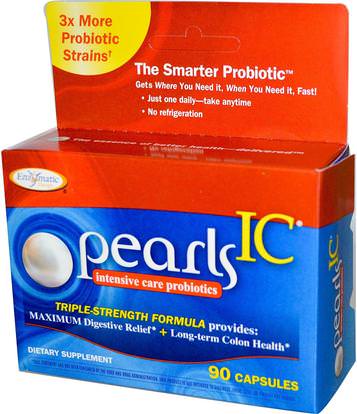 Enzymatic Therapy, Probiotic Pearls Complete, 90 Softgels ,المكملات الغذائية، البروبيوتيك