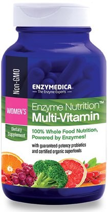 Enzymedica, Enzyme Nutrition Multi-Vitamin, Womens, 120 Capsules ,الفيتامينات، النساء الفيتامينات