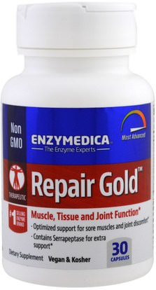 Enzymedica, Repair Gold, 30 Capsules ,المكملات الغذائية، الصحة، التهاب