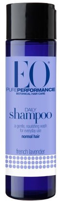 EO Products, Daily Shampoo, French Lavender, 8.4 fl oz (250 ml) ,حمام، الجمال، الشامبو، الشعر، فروة الرأس، مكيف