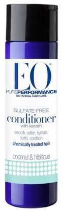 EO Products, Sulfate-Free Conditioner, Coconut & Hibiscus, 8.4 fl oz (248 ml) ,حمام، الجمال، مكيفات، أرجان