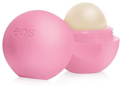 EOS, Lip Balm, Strawberry Sorbet.25 oz (7 g) ,حمام، الجمال، العناية الشفاه، بلسم الشفاه