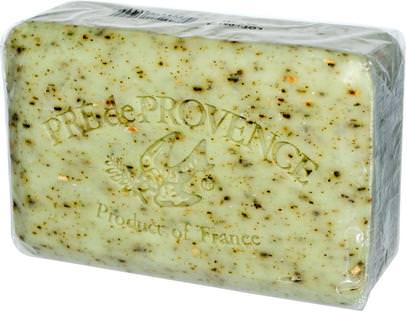 European Soaps, LLC, Pre de Provence, Bar Soap, Sage, 8.8 oz (250 g) ,حمام، الجمال، الصابون، زبدة الشيا
