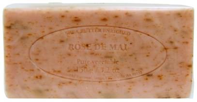 European Soaps, LLC, Pre De Provence, Rose de Mai, Bar Soap, 5.2 oz (150 g) ,حمام، الجمال، الصابون