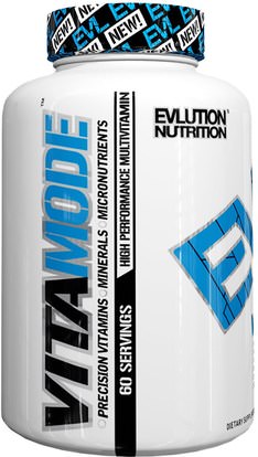 EVLution Nutrition, VitaMode, 60 Tablets ,الفيتامينات، الفيتامينات