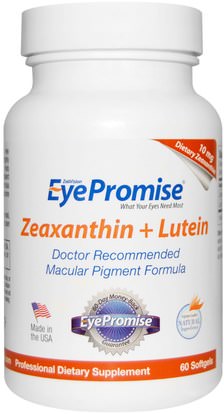 EyePromise, Zeaxanthin & Lutein, 60 Softgels ,والرعاية الصحية، والعناية بالعيون، والرعاية الرؤية، والرؤية