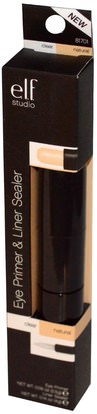 عيون E.L.F. Cosmetics, Eye Primer & Liner Sealer, Clear/Natural, 0.09 oz (2.5 g)/0.14 oz (4 g)