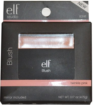 وجه E.L.F. Cosmetics, Blush, Twinkle Pink, 0.17 oz (4.75 g)