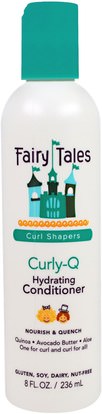 Fairy Tales, Curly-Q, Hydrating Conditioner, 8 fl oz (236 ml) ,حمام، الجمال، الشعر، فروة الرأس، مكيفات