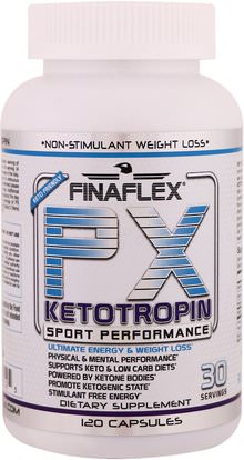 Finaflex, PX Ketotropin, 120 Capsules ,الطعام، كيتو، حبي، الصحة، حمية