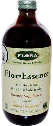 Flora, Flor Essence, 17 fl oz (503 ml) ,والصحة، والتخلص من السموم، والنباتات فلور جوهر
