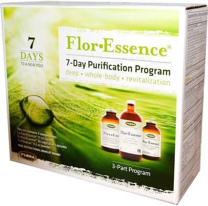 Flora, FlorEssence, 7-Day Purification Program, 3-Part Program ,والصحة، والتخلص من السموم، والنباتات فلور جوهر