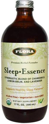 Flora, Sleep Essence, 17 fl oz (500 ml) ,والمكملات الغذائية، والنوم