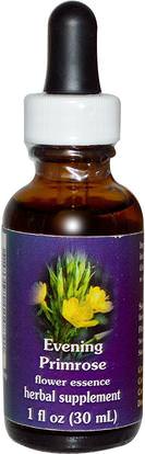 Flower Essence Services, Evening Primrose, Flower Essence, 1 fl oz (30 ml) ,Herb-sa