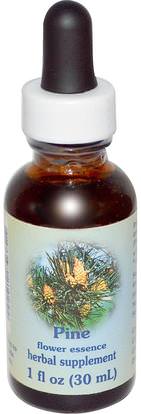 Flower Essence Services, Healing Herbs, Pine, Flower Essence, 1 fl oz (30 ml) ,Herb-sa