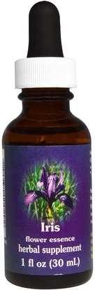 Flower Essence Services, Iris, Flower Essence, 1 fl oz (30 ml) ,Herb-sa