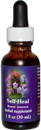 Flower Essence Services, Self-Heal, Flower Essence, 1 fl oz (30 ml) ,Herb-sa