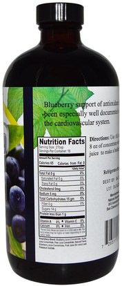 الغذاء، القهوة الشاي والمشروبات، عصير الفواكه Natural Sources, Blueberry Drink Concentrate, Naturally Sweetened, 16 fl oz (480 ml)