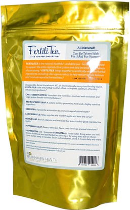 الطعام، شاي العشبية، الحمل Fairhaven Health, Fertili Tea, 3 oz