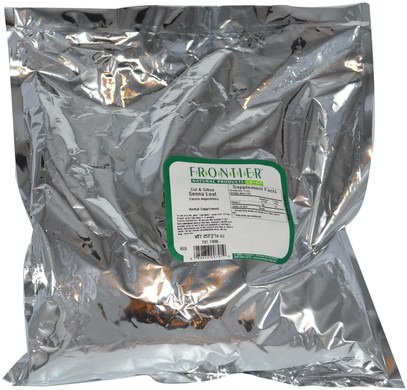 الطعام، شاي الأعشاب، سينا، ليفيس Frontier Natural Products, Cut & Sifted Senna Leaf, 16 oz (453 g)