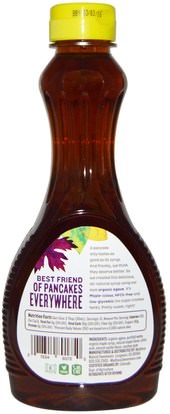 الغذاء، المحليات Madhava Natural Sweeteners, Organic Maple Agave Pancake Syrup, 11.75 fl oz (347 ml)