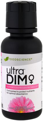 FoodScience, Ultra DIM, 7.61 fl oz (225 ml) ,المكملات الغذائية، البروكلي الصليبي