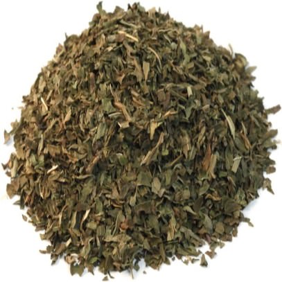 Frontier Natural Products, Organic Cut & Sifted Spearmint Leaf, 16 oz (453 g) ,الطعام، التوابل والتوابل، النعناع النعناع التوابل، الأعشاب، النعناع