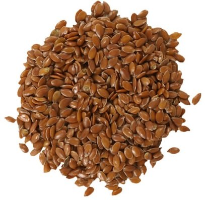Frontier Natural Products, Organic Whole Flax Seed, 16 oz (453 g) ,المكملات الغذائية، بذور الكتان، بذور الحبوب المكسرات
