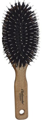 Fuchs Brushes, Ambassador Hairbrushes, Oval, Oak Handle, 1 Brush ,حمام، الجمال، فرش الشعر، دقة بالغة، فروة الرأس