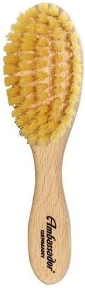 Fuchs Brushes, Ambassador Hairbrushes, Baby, Natural bristle Wood, 1 Hair Brush ,صحة الطفل، الطفل، الأطفال، فرش الشعر