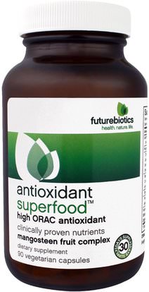 FutureBiotics, Antioxidant Superfood, High ORAC Antioxidant, 90 Veggie Caps ,المكملات الغذائية، أوراك مضادات الأكسدة