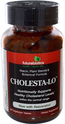 FutureBiotics, Cholesta-Lo, 120 Veggie Tabs ,الصحة، دعم الكوليسترول، الكولسترول