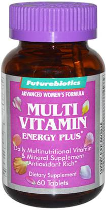 FutureBiotics, Multi Vitamin Energy Plus for Women, 60 Tablets ,الفيتامينات، النساء الفيتامينات