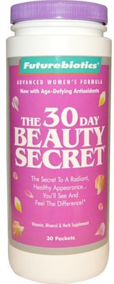 FutureBiotics, The 30 Day Beauty Secret, 30 Packets ,الصحة، المرأة، الجمال، صحة الأظافر