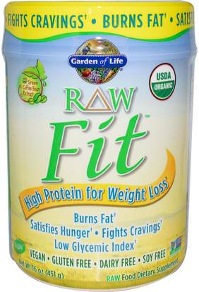 Garden of Life, RAW Organic Fit, High Protein for Weight Loss, Original, 15.1 oz (427 g) ,والصحة، والنظام الغذائي