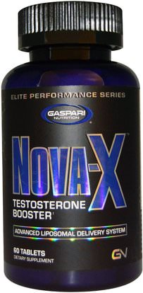 Gaspari Nutrition, Nova-X, Testosterone Booster, 60 Tablets ,الصحة، الرجال، التستوستيرون