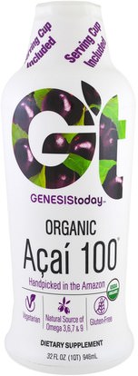 Genesis Today, Organic Aai 100, 32 fl oz (946 ml) ,الطاقة، الجمال
