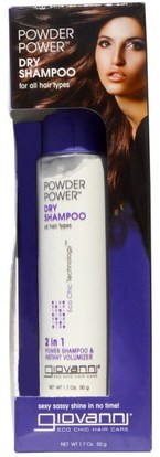 Giovanni, Eco Chic Hair Care, Powder Power Dry Shampoo, 1.7 oz (50 g) ,حمام، الجمال، الشامبو، شامبو الجاف