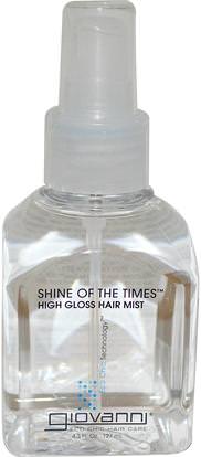Giovanni, Shine of the Times, High Gloss Hair Mist, 4.3 fl oz (127 ml) ,حمام، الجمال، تصفيف الشعر هلام