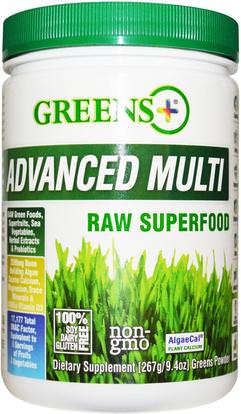 Greens Plus, Advanced Multi Raw Superfood, 9.4 oz (276 g) Greens Powder ,المكملات الغذائية، سوبرفوودس