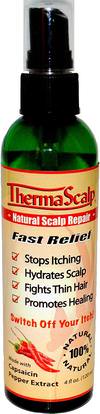 Greensations, ThermaScalp, Natural Scalp Repair, 4 fl oz (120 ml) ,حمام، الجمال، الشعر، فروة الرأس، رجل العناية بالشعر