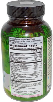 والصحة، ومكافحة الإجهاد Irwin Naturals, Stress-Defy, 84 Liquid Soft-Gels