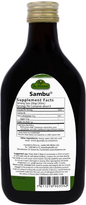 والصحة، والانفلونزا الباردة والفيروسية، إلديربيري (سامبوكوس)، والنباتات Flora, Sambu, Wild Grown Elderberry Concentrate, 5.9 fl oz (175 ml)