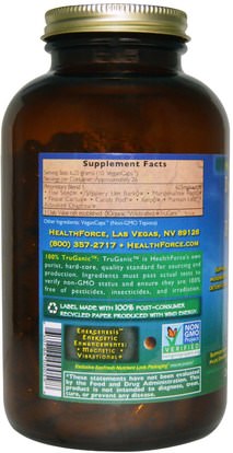 الصحة، السموم HealthForce Nutritionals, Intestinal Drawing Formula Capsules, 260 Veggie Caps