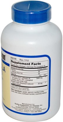 والصحة، والنظام الغذائي Life Extension, Super CLA Blend, with Sesame Lignans, 1000 mg, 120 Softgels